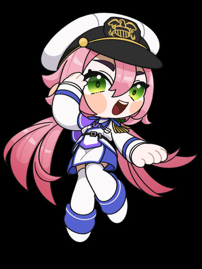 Cute Indie VTuber Celestium 3" Magnet - Chibi Christian VTuber, Cute Kawaii Fridge Magnet