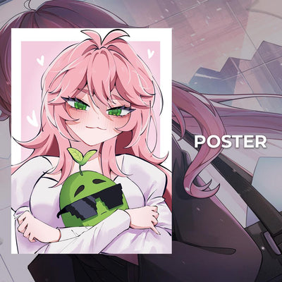 A3 Indie VTuber Celestium by Pawni Poster, Cute Merch