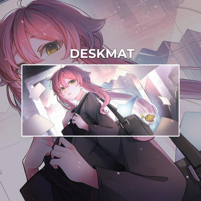 Celestium Indie VTuber Mouse Pad - XXL Desk Mat - Christian VTuber Themed Decor Celestium