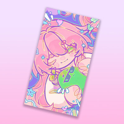 VTuber Photocard + Sticker Set Celestium - cute, kawaii, anime, deco