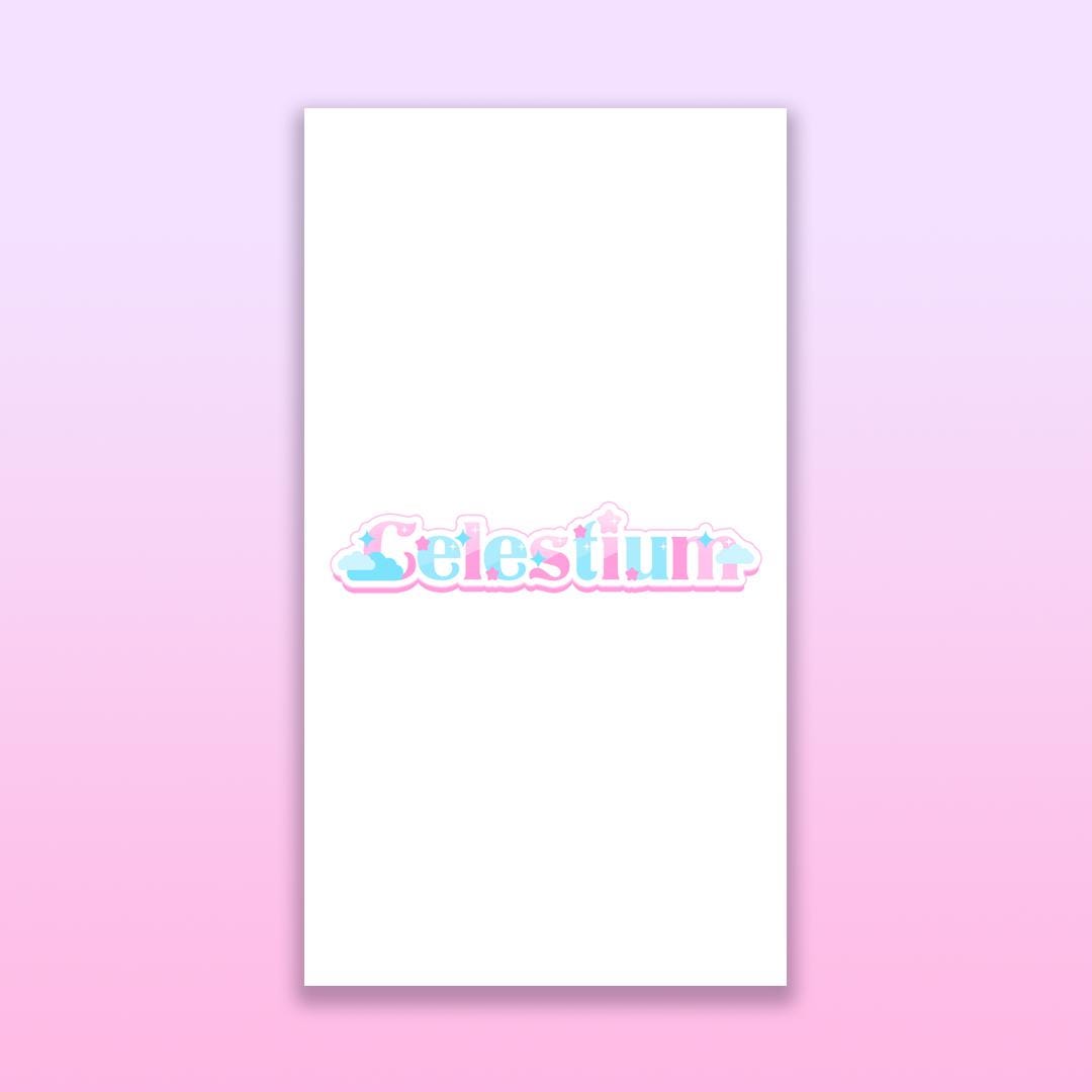 VTuber Photocard + Sticker Set Celestium - cute, kawaii, anime, deco