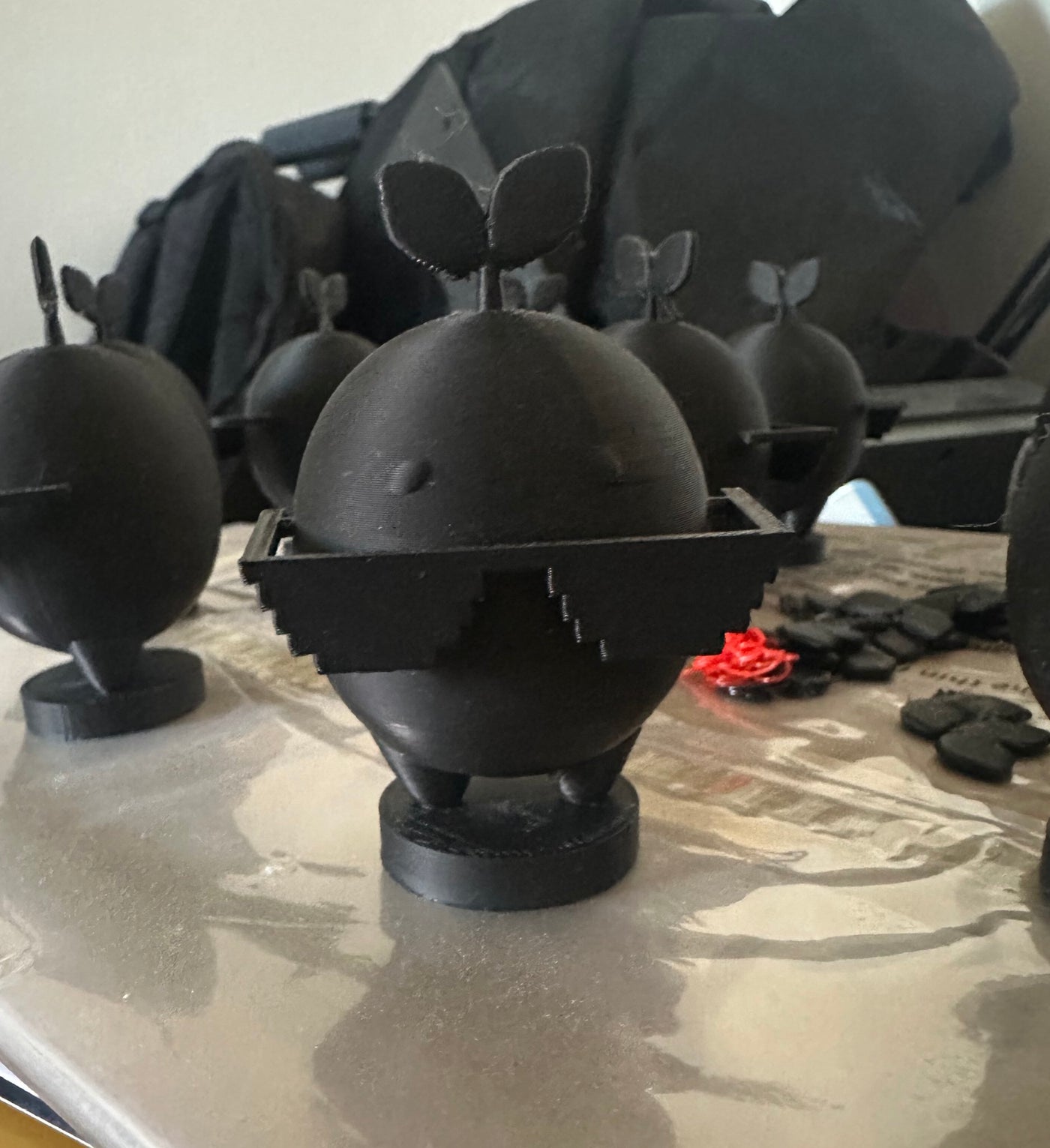 3D Printed Super Bean Miniature | 2in/50.8mm