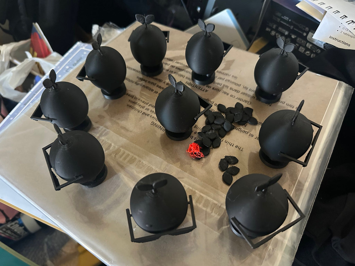 3D Printed Super Bean Miniature | 2in/50.8mm
