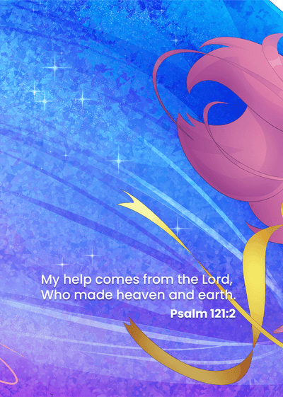 Psalm 121:2 A5 Spiral Notebook