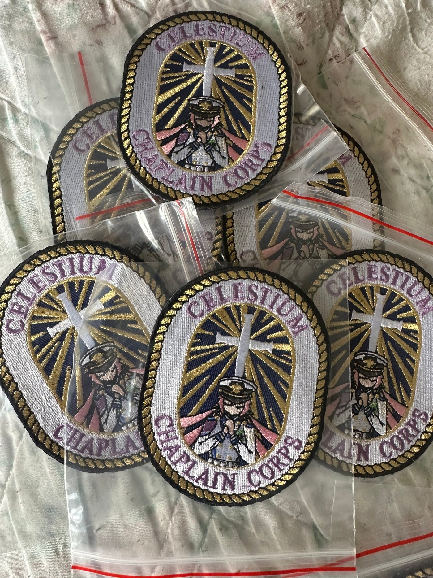 Celestium Chaplain Corps Velcro Patch