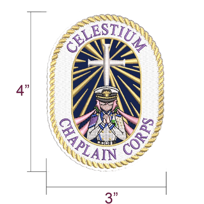 Celestium Chaplain Corps Velcro Patch